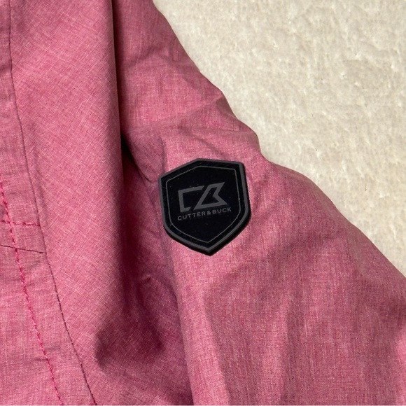 Cutter & Buck Womens Panoramic Packable Pink Jacket CB WeatherTec Large NWT - Picture 5 of 14